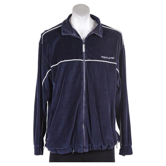 Pure Playaz Sweatshirts LG Navy - Picture 1 of 2